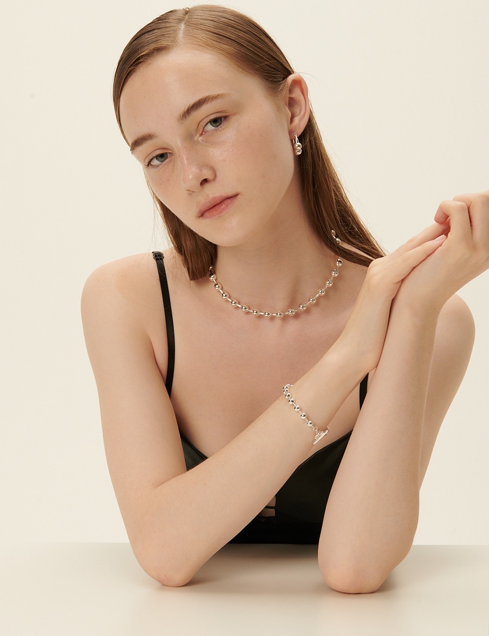 Solid ball-chain bracelet (classic)